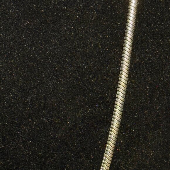 Silver-Tone Snake Chain Necklace Jewelry - Picture 2 of 5
